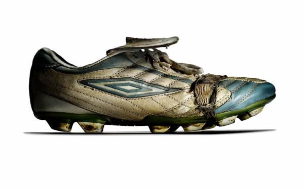 Photograph Mark Wiens Soccer Shoe on One Eyeland